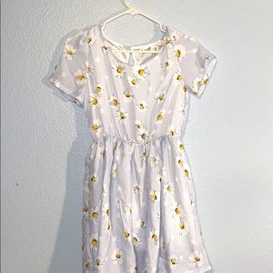 baby blue daisy dress